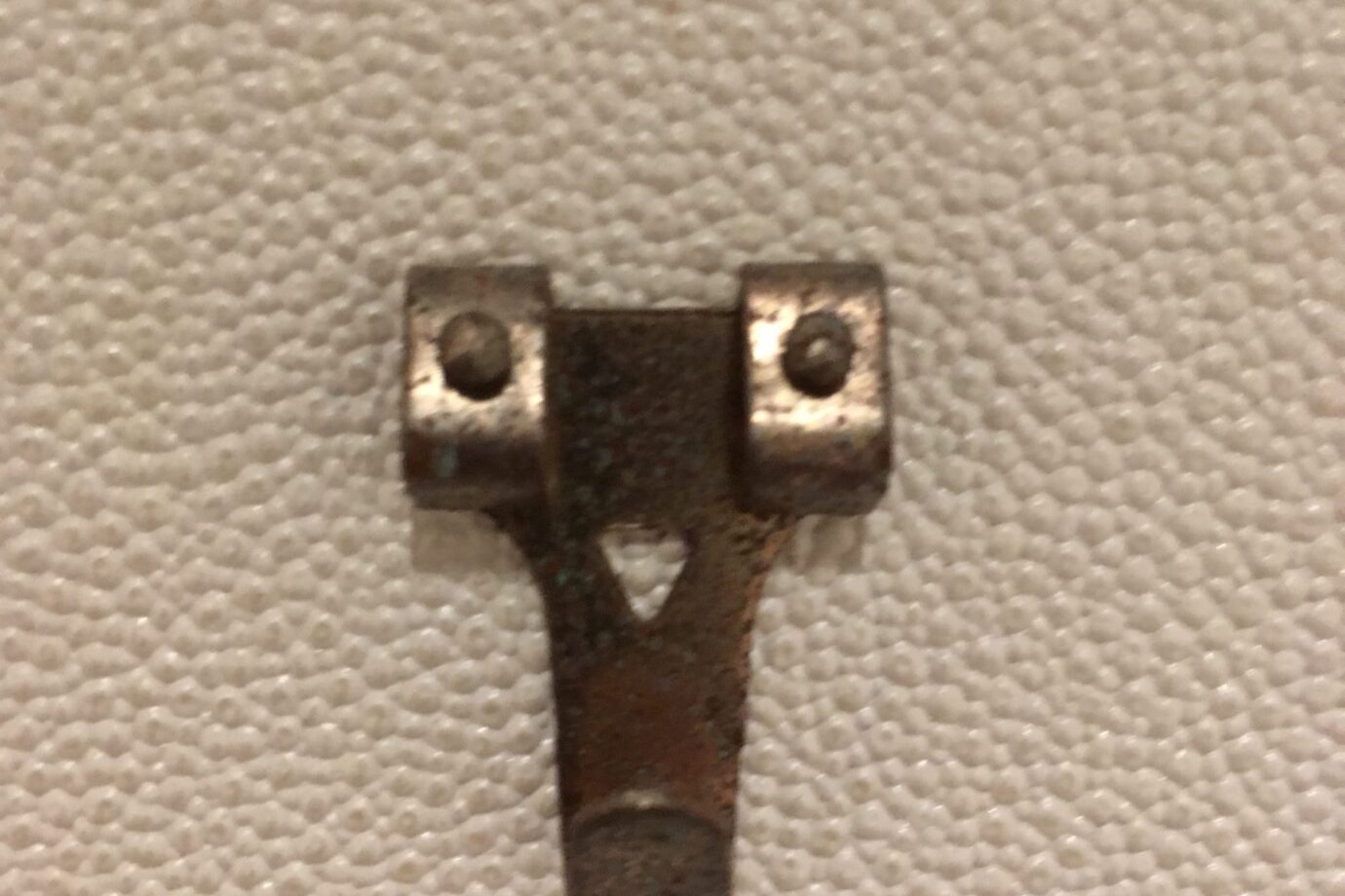 Restroom Stall Coat Hook Face