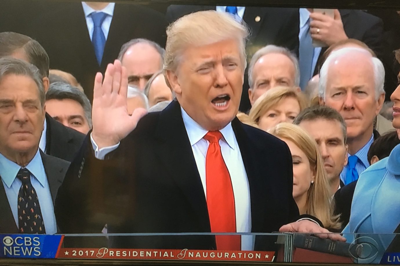 The Inauguration of Donald J Trump